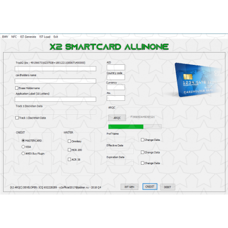 X2 SMARTCARD ALL IN ONE/ CLONE CREDIT CARD/ ATM